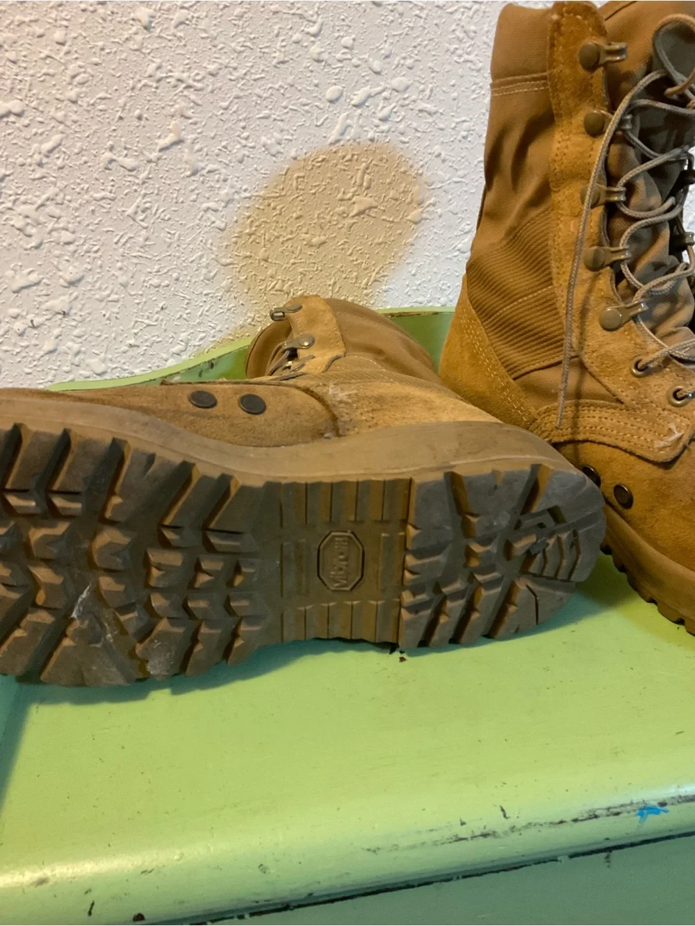 McRae Footwear Combat Boots Hot Weather Military Desert Coyote Tan Men's 9 W